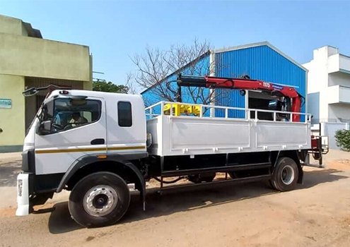 Truck Mounted Knuckle Boom Crane 10 Ton Manufacturers in Virudhunagar